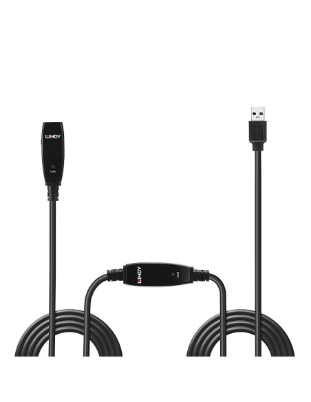Lindy 43322 cable USB 15 m USB 3.2 Gen 1 (3.1 Gen 1) USB A Negro