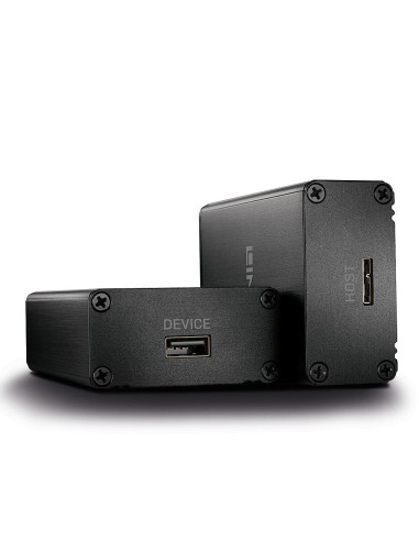 Lindy 42708 ampliador de red Transmisor y receptor de red Negro