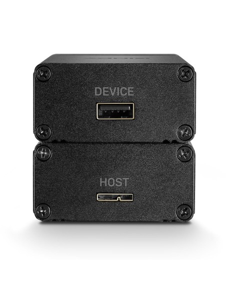 Lindy 42708 ampliador de red Transmisor y receptor de red Negro