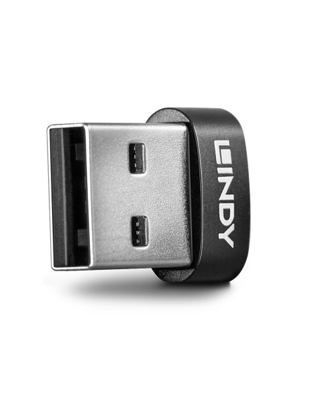 Lindy 41884 cambiador de género para cable USB Type-A USB Tipo C Negro
