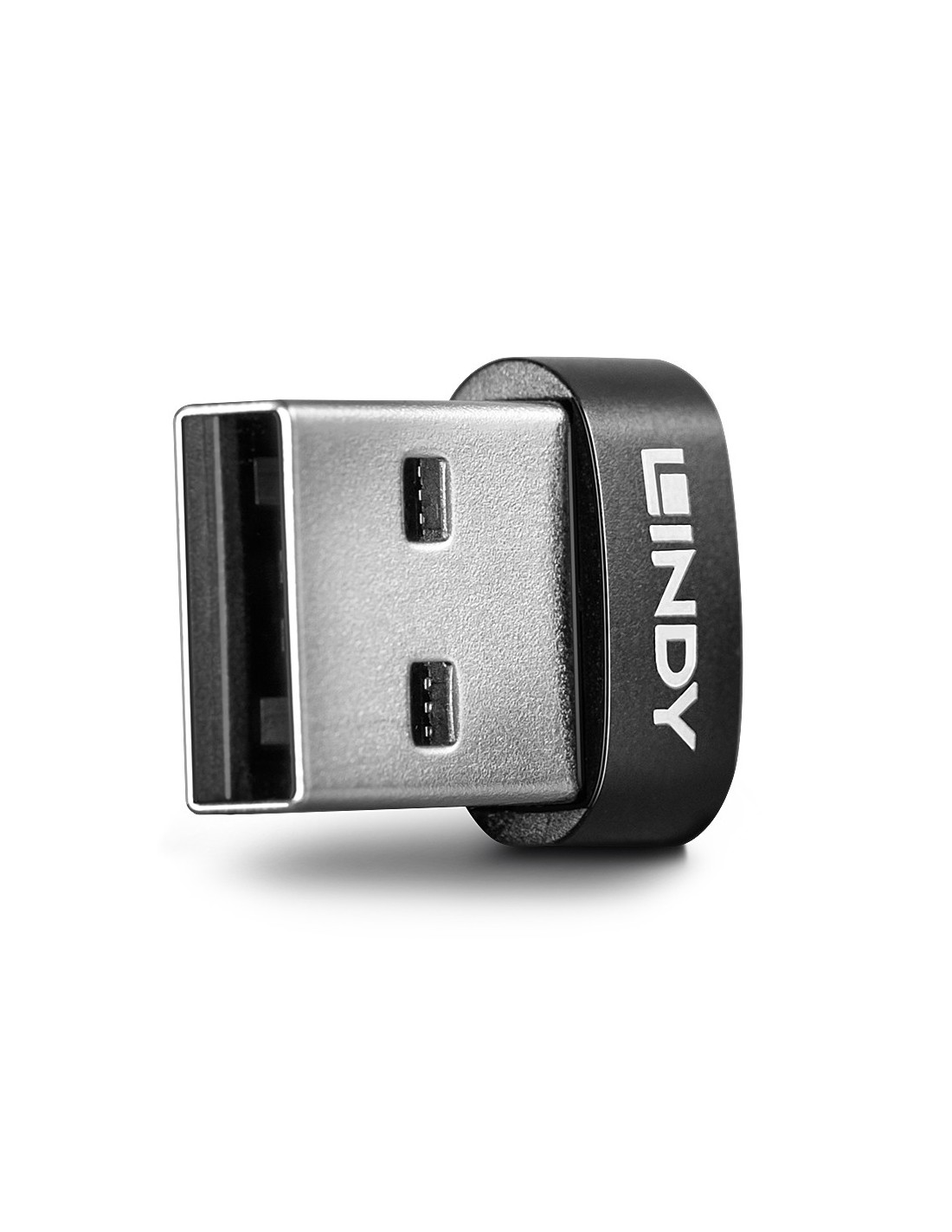 Lindy 41884 cambiador de género para cable USB Type-A USB Tipo C Negro