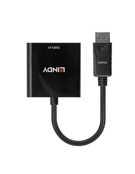 Lindy 41734 adaptador de cable de vÍ­deo Negro