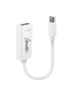Lindy 41719 adaptador de cable de vÍ­deo Mini DisplayPort HDMI Blanco