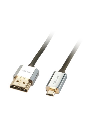 Lindy 41681 cable HDMI 1 m HDMI tipo A (Estándar) HDMI tipo D (Micro) Negro