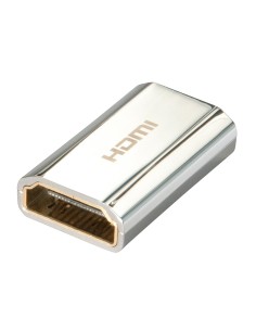 Lindy 41509 cambiador de género para cable HDMI Type A (Standard) HDMI tipo A (Estándar) Metálico
