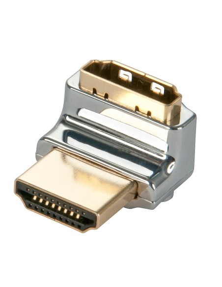 Lindy 41506 cambiador de género para cable HDMI Plata
