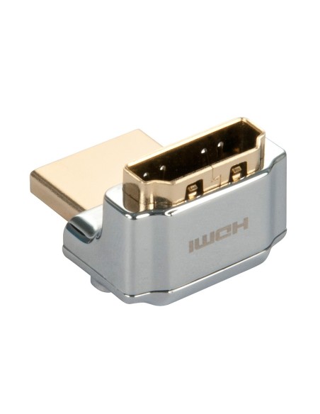 Lindy 41506 cambiador de género para cable HDMI Plata