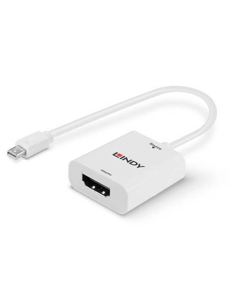 Lindy 41069 adaptador de cable de vÍ­deo Mini DisplayPort HDMI tipo A (Estándar) Blanco