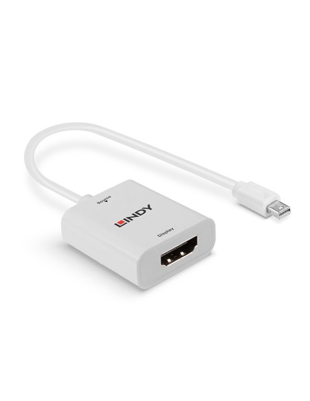 Lindy 41069 adaptador de cable de vÍ­deo Mini DisplayPort HDMI tipo A (Estándar) Blanco