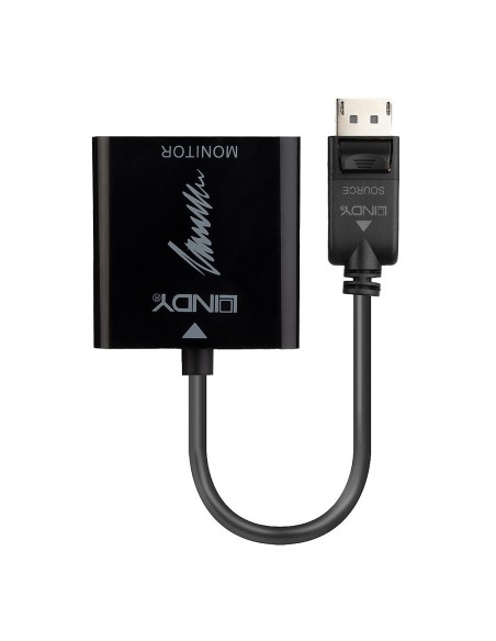 Lindy 41068 adaptador de cable de vÍ­deo 1,5 m DisplayPort HDMI tipo A (Estándar) Negro