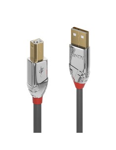 Lindy 36644 cable USB 5 m USB 2.0 USB A USB B Gris