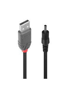 Lindy 70266 cable de transmisión Negro 1,5 m USB A