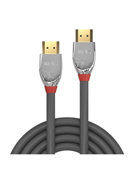 Lindy 37873 cable HDMI 3 m HDMI tipo A (Estándar) Gris, Plata