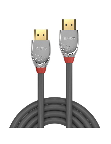 Lindy 37872 cable HDMI 2 m HDMI tipo A (Estándar) Gris, Plata