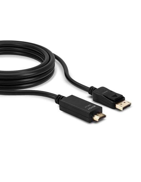 Lindy 36920 adaptador de cable de vÍ­deo 0,5 m DisplayPort HDMI tipo A (Estándar) Negro