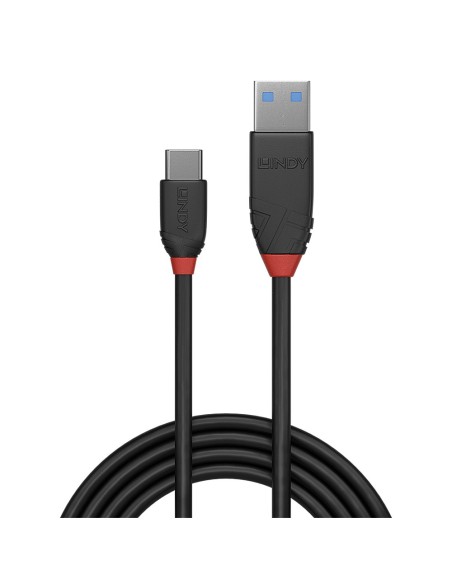 Lindy 36915 cable USB 0,5 m USB 3.2 Gen 1 (3.1 Gen 1) USB A USB C Negro