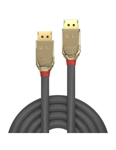 Lindy 36296 cable DisplayPort 10 m Gris