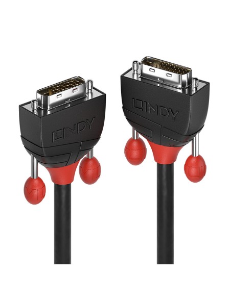 Lindy 36254 cable DVI 5 m DVI-D Negro