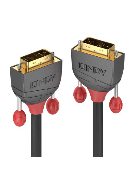 Lindy 36243 cable DVI 25 m DVI-D Negro
