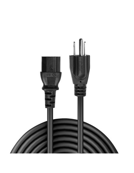 Lindy 30338 cable de transmisión Negro 2 m C13 acoplador