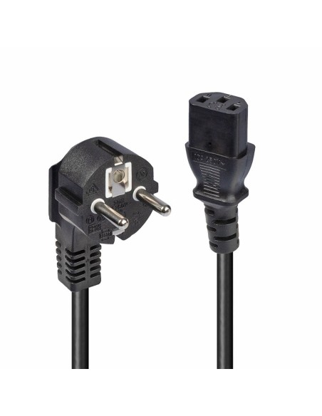 Lindy 30336 cable de transmisión Negro 3 m CEE7 7 C13 acoplador