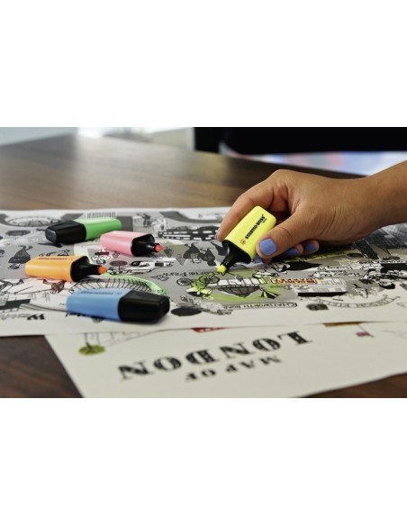 STABILO BOSS MINI marcador 1 pieza(s) Punta de cincel Naranja