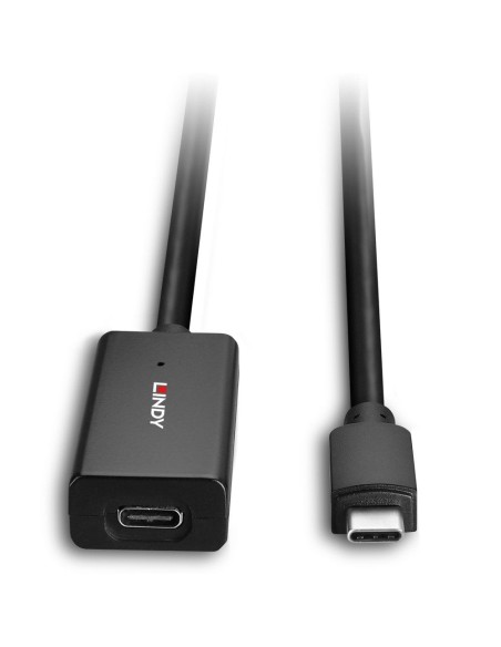 Lindy 43356 hub de interfaz USB 3.2 Gen 1 (3.1 Gen 1) Type-C 5000 Mbit s Negro