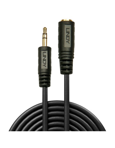 Lindy 35652 cable de audio 2 m 3,5mm Negro