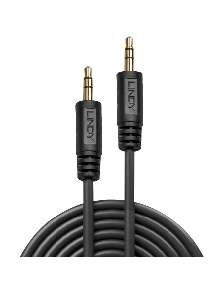 Lindy 35646 cable de audio 10 m 3,5mm Negro