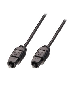 Lindy 35210 cable de audio 0,5 m TosLink Negro