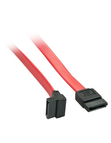 Lindy 33350 cable de SATA 0,2 m SATA 7-pin Rojo