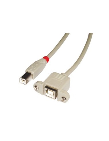 Lindy 31800 cable USB 0,5 m USB B Gris