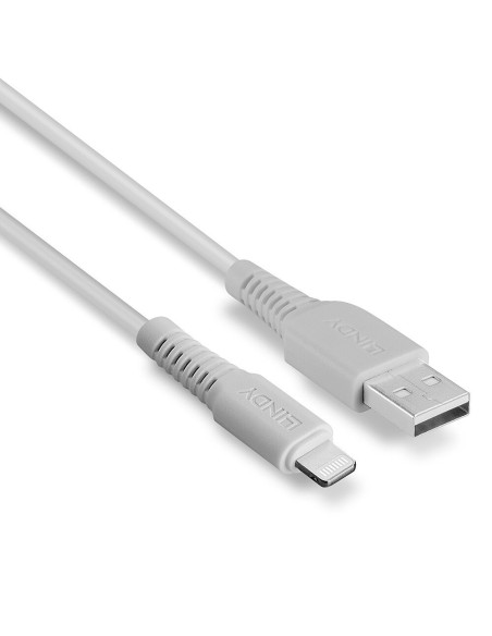 Lindy 31327 cable de conector Lightning 2 m Blanco