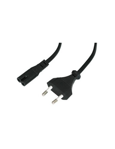 Lindy 30423 cable de transmisión Negro 5 m CEE7 16 C7 acoplador