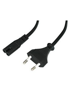 Lindy 30421 cable de transmisión Negro 2 m CEE7 16 C7 acoplador