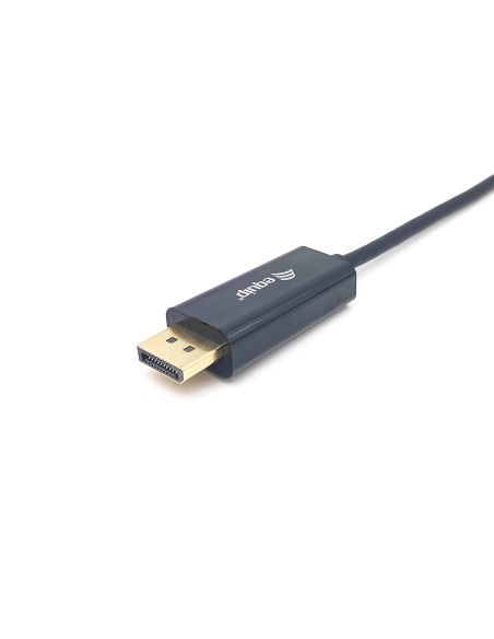 Equip 133426 adaptador de cable de vÍ­deo 1 m USB Tipo C DisplayPort Gris