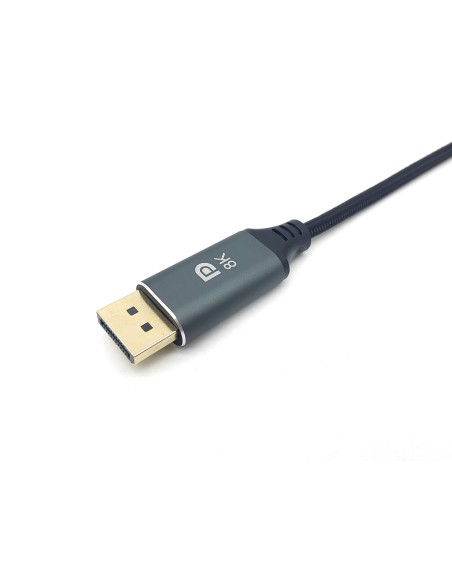 Equip 133422 adaptador de cable de vÍ­deo 2 m USB Tipo C DisplayPort Gris