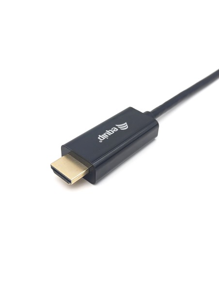 Equip 133413 adaptador de cable de vÍ­deo 3 m USB Tipo C HDMI tipo A (Estándar) Negro