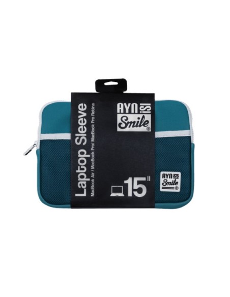 Smile Fitness Sleeve Neoprene 15 Laptops Turquoise