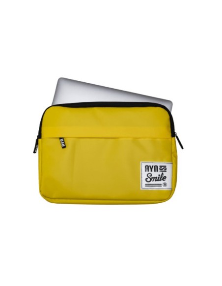 Smile Akira maletines para portátil 33 cm (13") Funda Amarillo