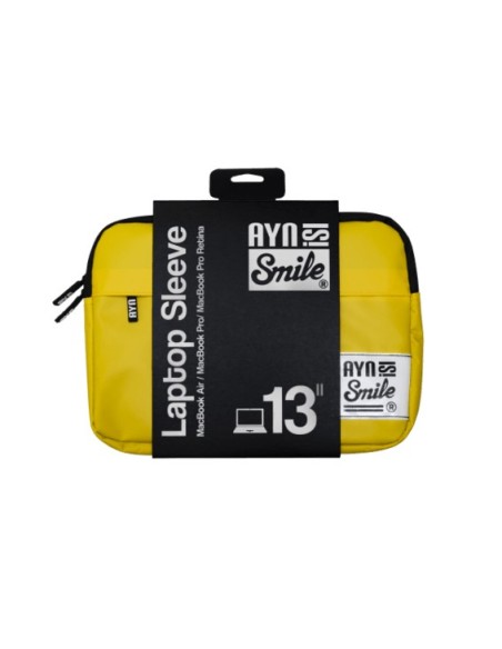 Smile Akira maletines para portátil 33 cm (13") Funda Amarillo