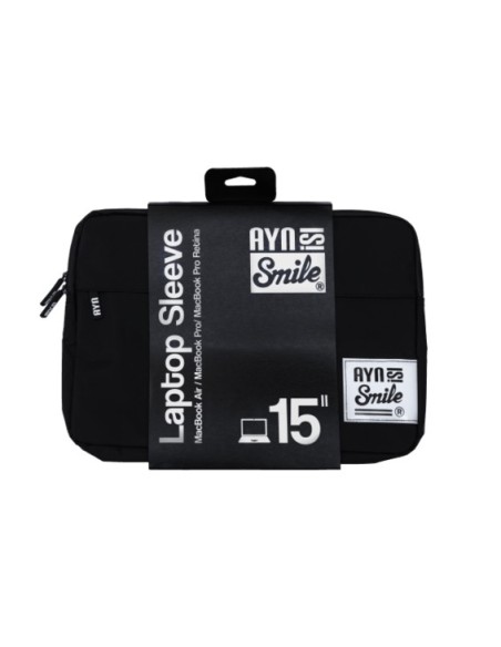 Smile Akira maletines para portátil 38,1 cm (15") Funda Negro