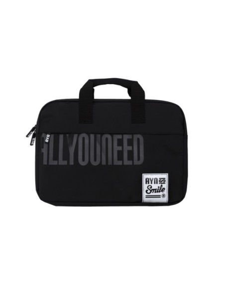 Smile Akira maletines para portátil 39,6 cm (15.6") MaletÍ­n Toploader Negro