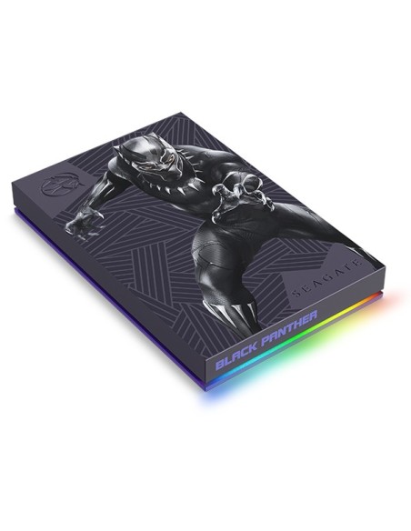 Seagate Black Panther disco duro externo 2000 GB Negro