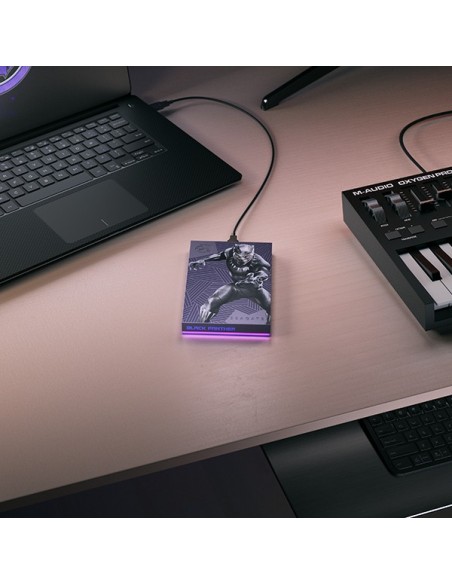 Seagate Black Panther disco duro externo 2000 GB Negro