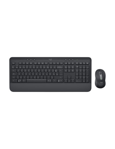 Logitech Signature MK650 Combo For Business teclado Ratón incluido RF Wireless + Bluetooth AZERTY Belga Grafito