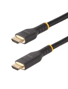 StarTech.com Cable de 10m HDMI Activo - HDMI 2.0 4K 60Hz UHD - Cable de Servicio Pesado - Resistente - con Fibra de Aramida - Ca