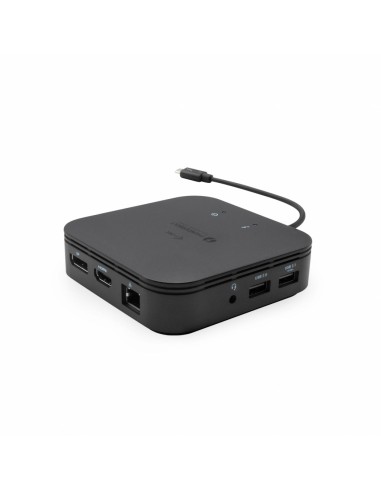 i-tec Thunderbolt 3 Travel Dock Dual 4K Display with Power Delivery 60W + Universal Charger 77 W