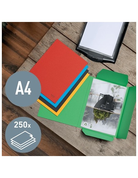 Leitz 39060025 carpeta Cartón Rojo A4