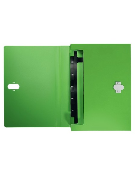 Leitz 46240055 carpeta Polipropileno (PP) Verde A4